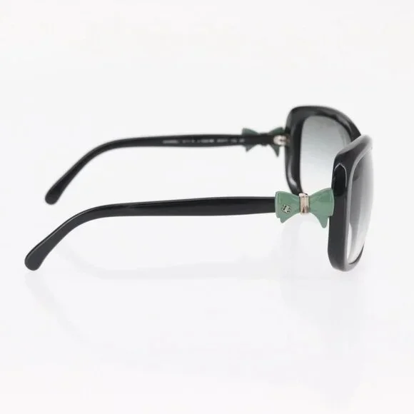 CHANEL Sunglasses plastic Black CC Auth ka959V - Picture 5 of 15